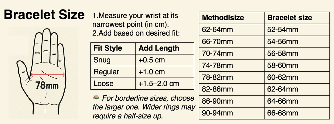 How to Measure Your Bangle and Ring Size at Home