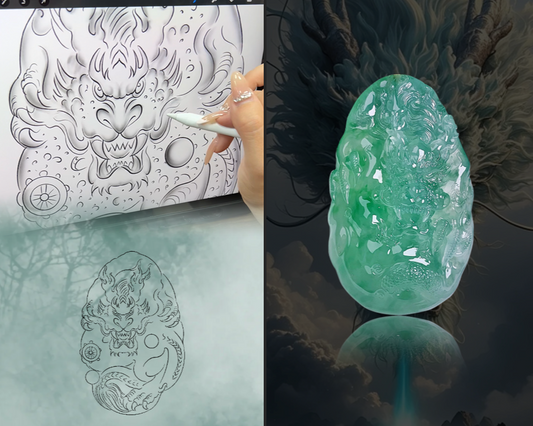 Breaking Through: A Lake-Green Dragon Pendant for the Entrepreneur Who Won’t Settle