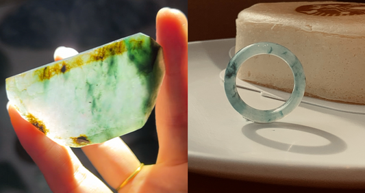A Ring for the Journey: A Blue Jadeite Farewell Gift Between Teammates