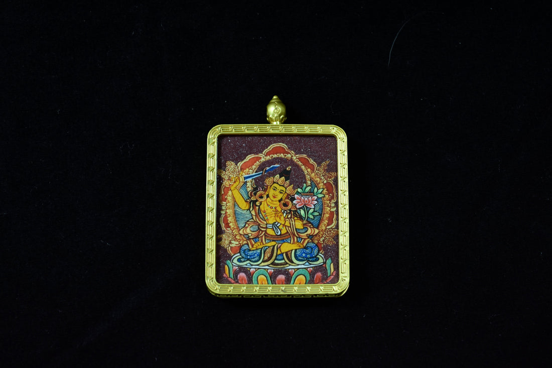 Manjushri Bodhisattva: The Embodiment of Wisdom in Jadeite Art
