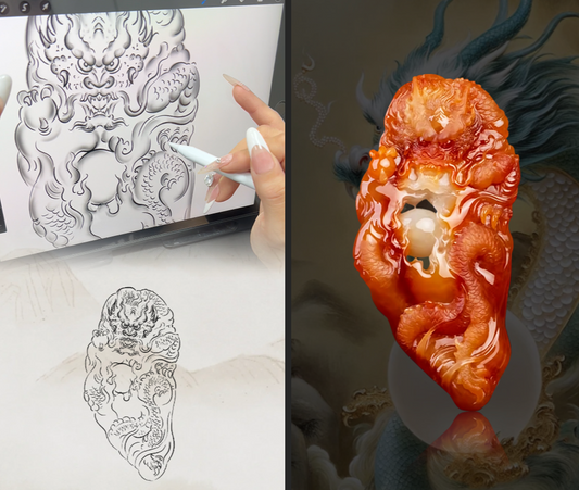 The Fire Within: A Red Dragon Pendant for a Wall Street Trader’s Resilience