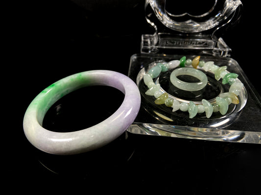 A spring bloom tricolor jadeite.