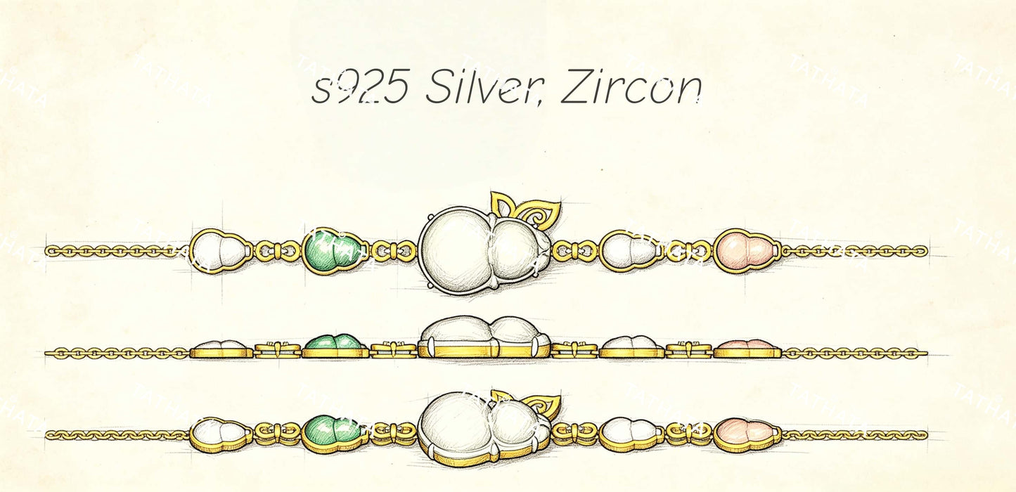 Three-Color Bestows Fortune and Prosperity · Nature Burmese Jadeite Bracelet
