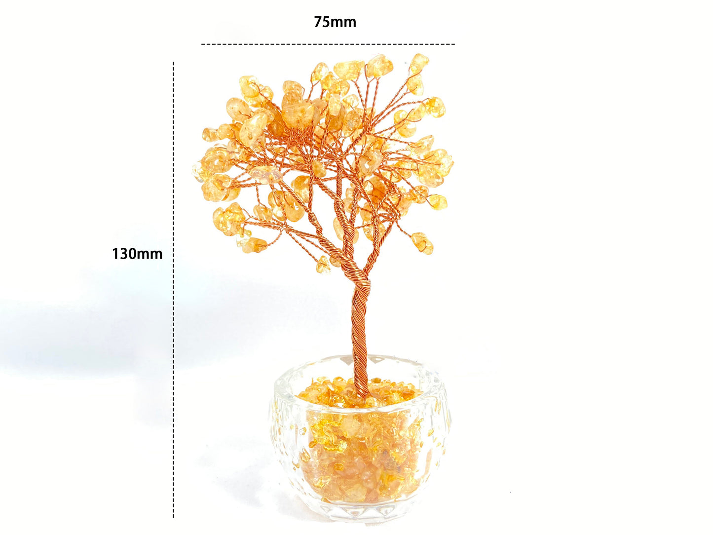 Wealth Attracting Citrine· Natural Crystal Tree