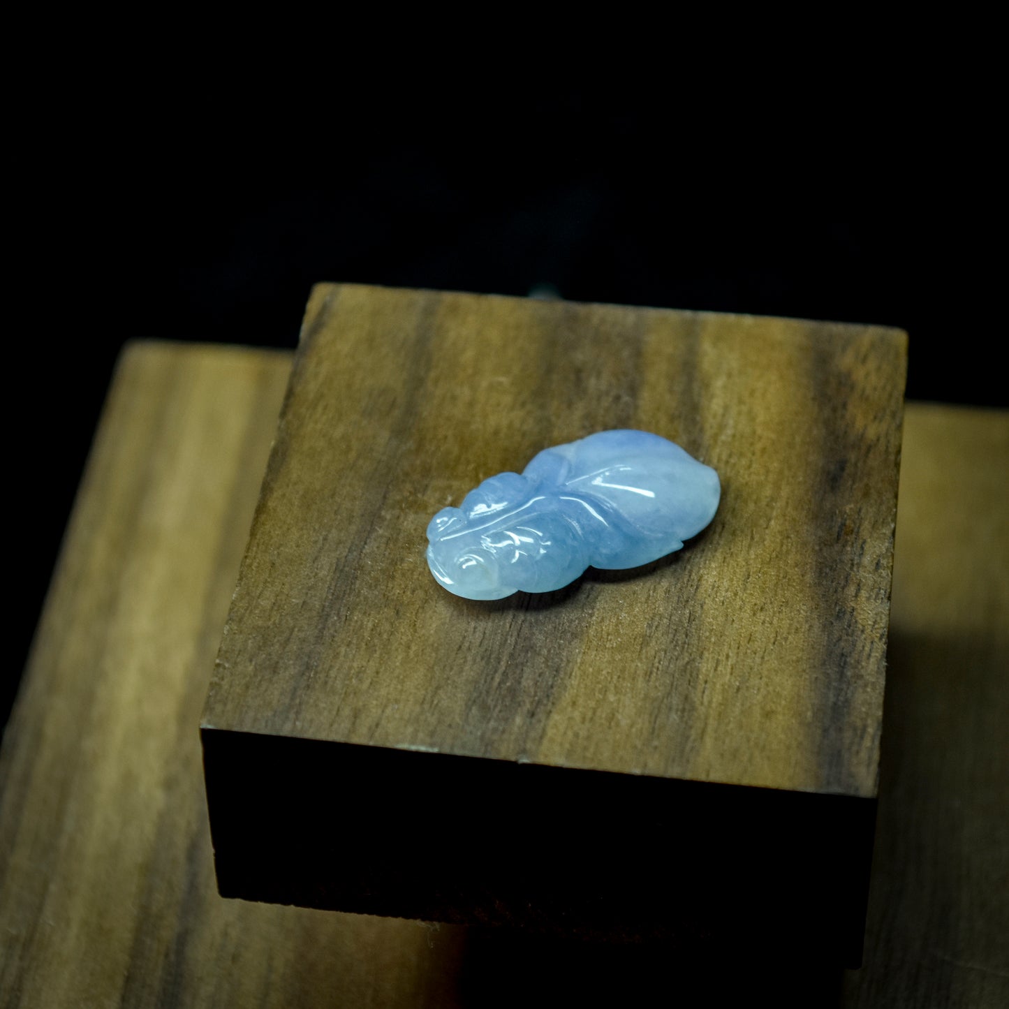 Fortune's Whisper | Koi Shaped Jadeite Pendant