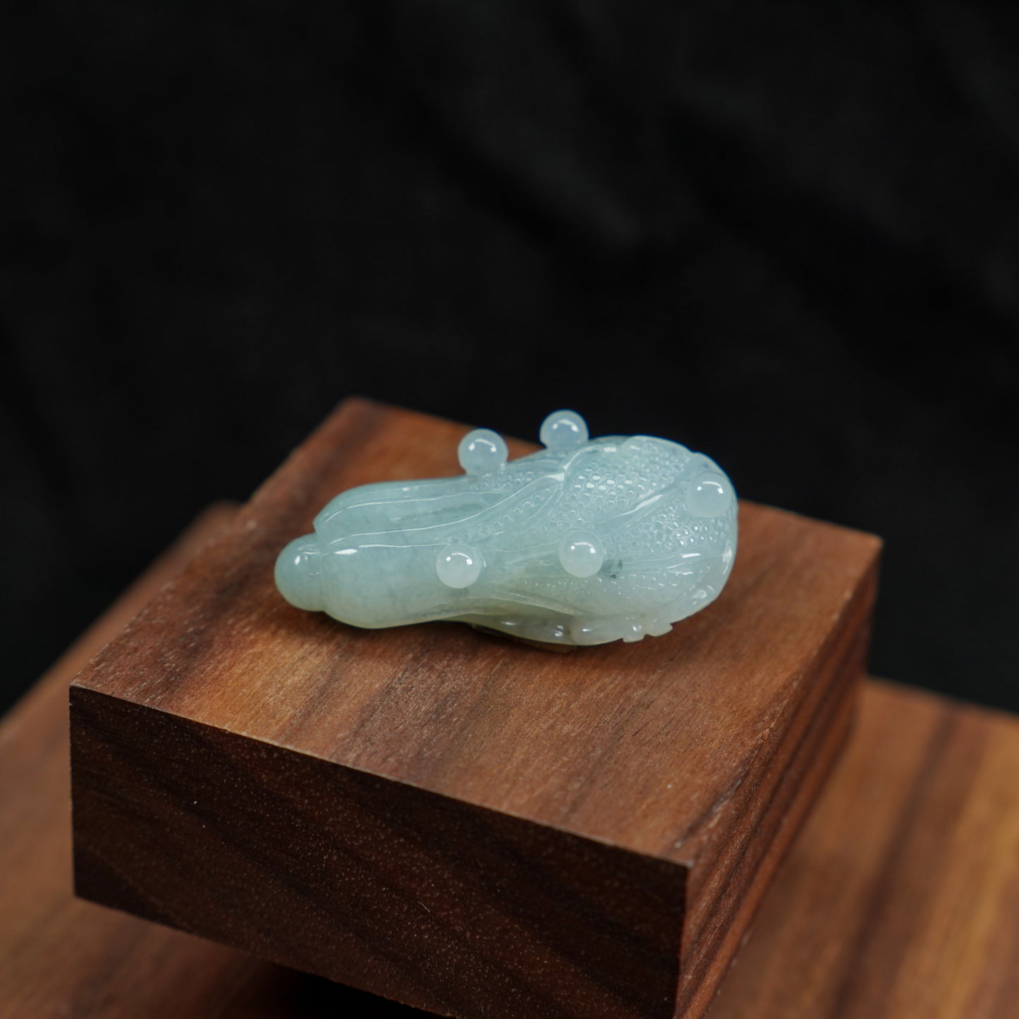 Glowing Jadeite Cabbage Pendant