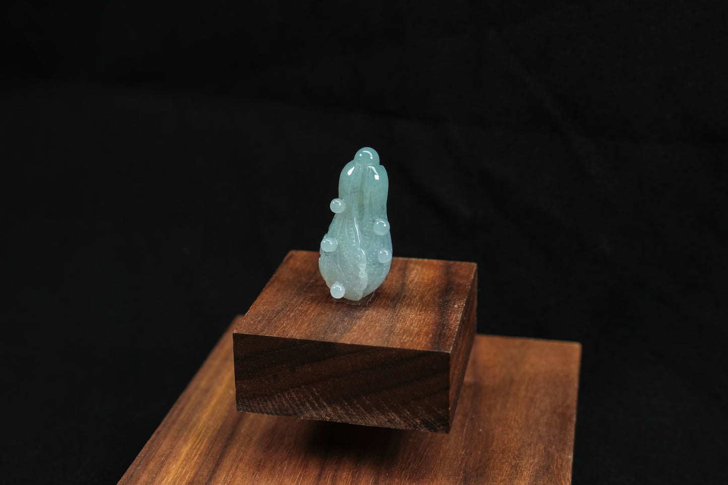 Glowing Jadeite Cabbage Pendant
