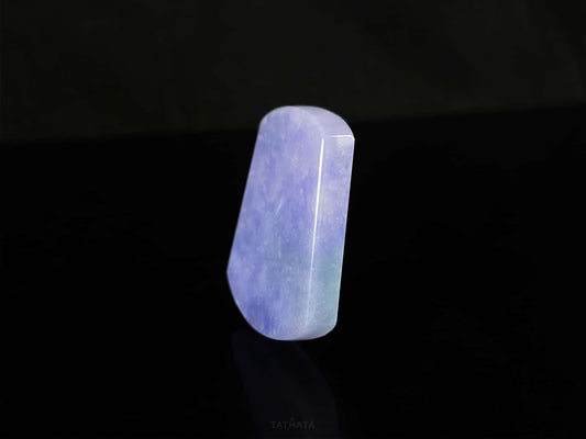 Dreamy Eggplant Purple · Nature Burmese Loose Jadeite