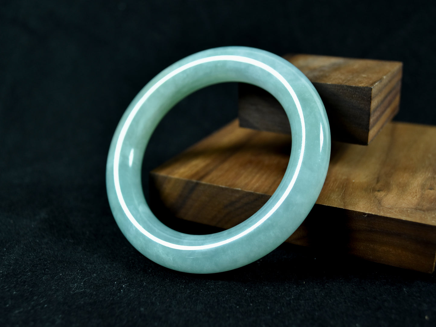 Spring Vital · Fruity Green Jadeite Bangle