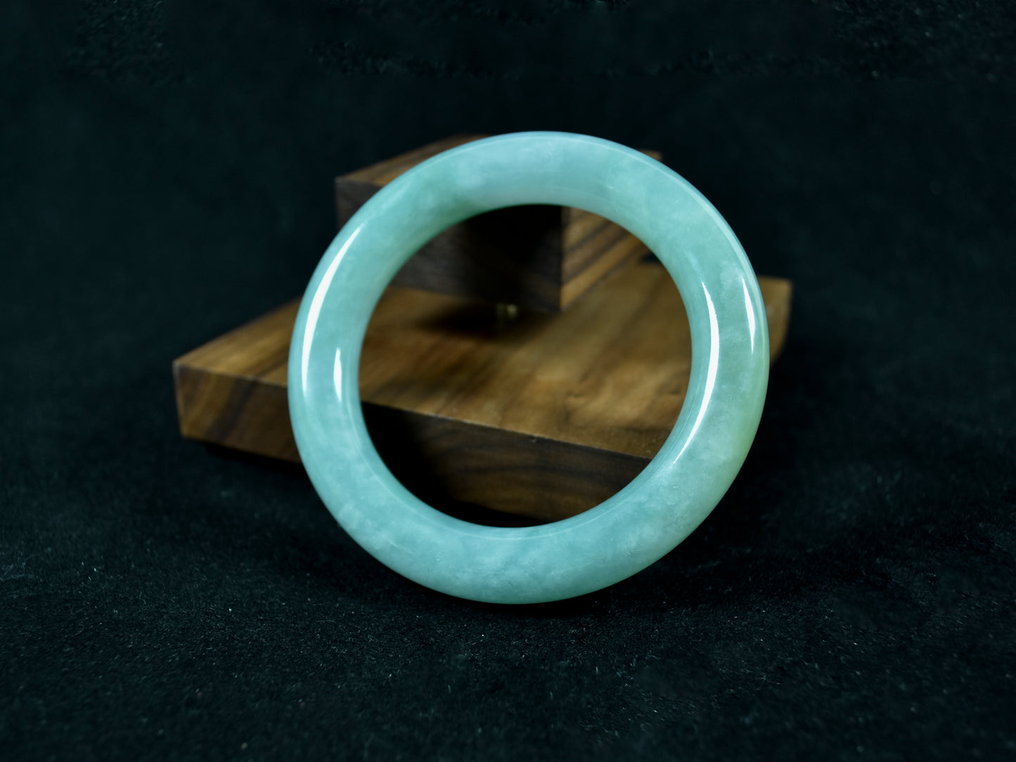 Spring Vital · Fruity Green Jadeite Bangle