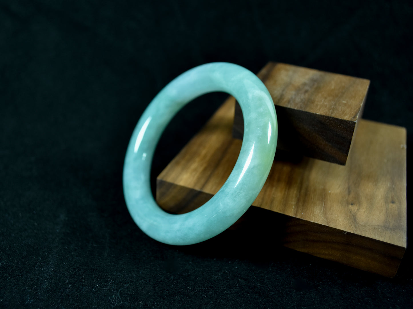 Spring Vital · Fruity Green Jadeite Bangle