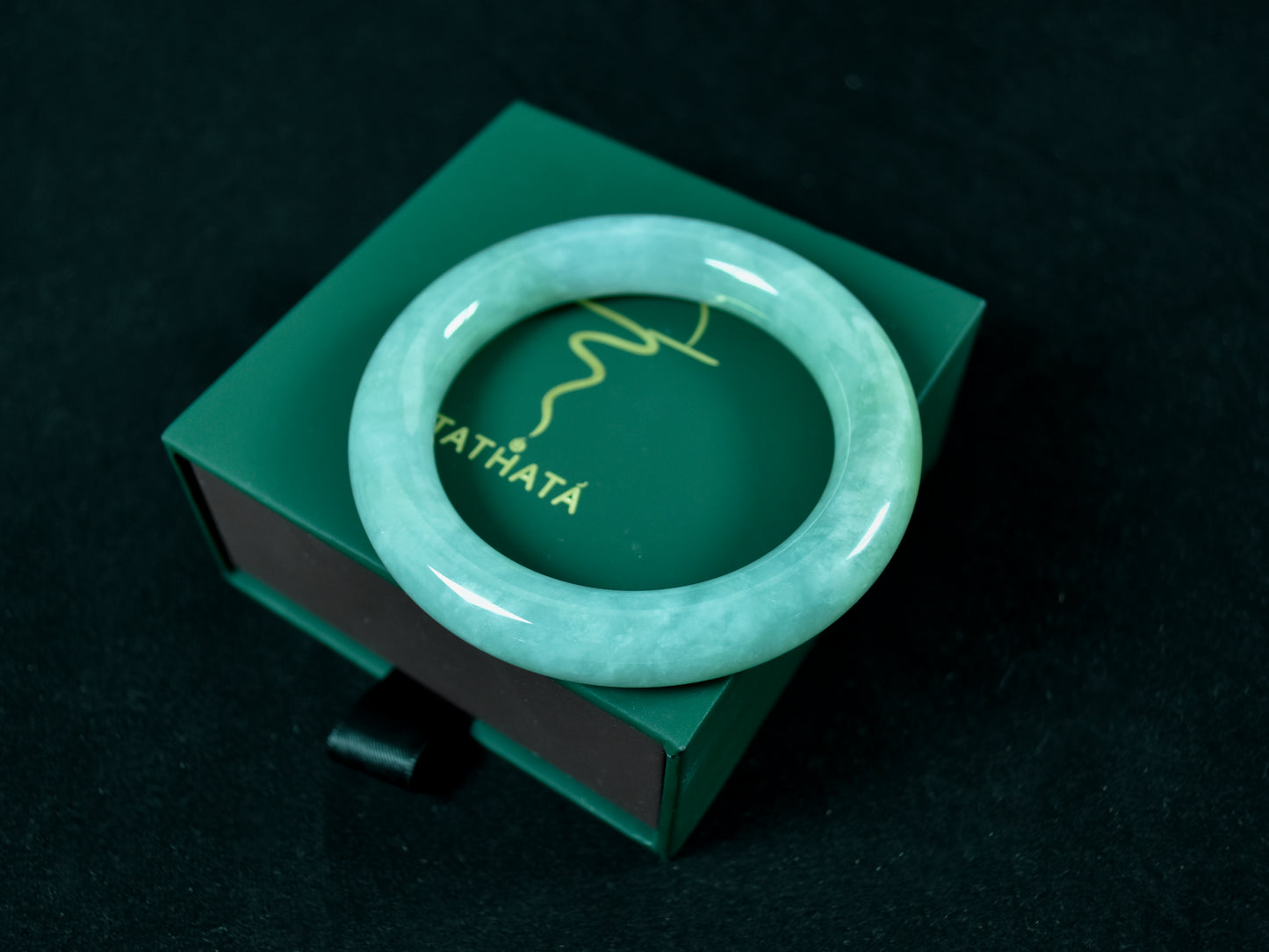 Spring Vital · Fruity Green Jadeite Bangle