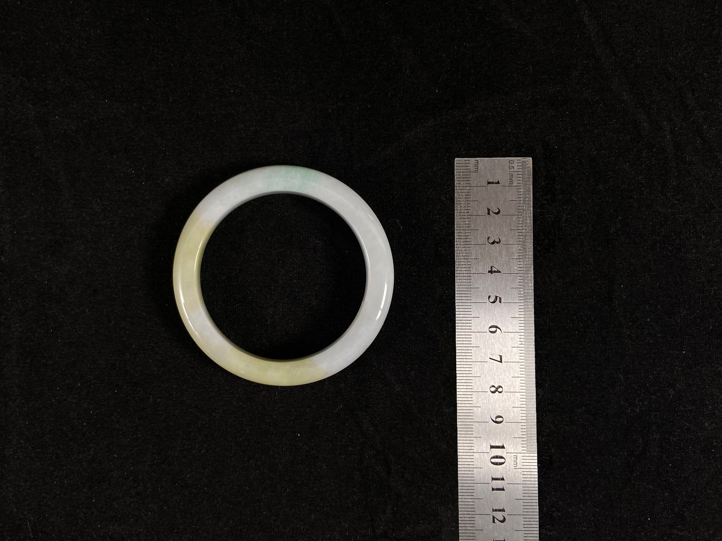 Honeylight · Jadeite Bangle(56mm)