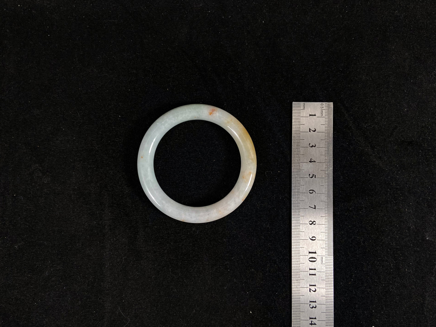 Emerald Horizon · Jadeite Peace Bangle (57mm)