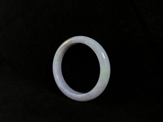 Romantic Aura Valentine's Gift · Burmese Jadeite Bangle (57.5mm)
