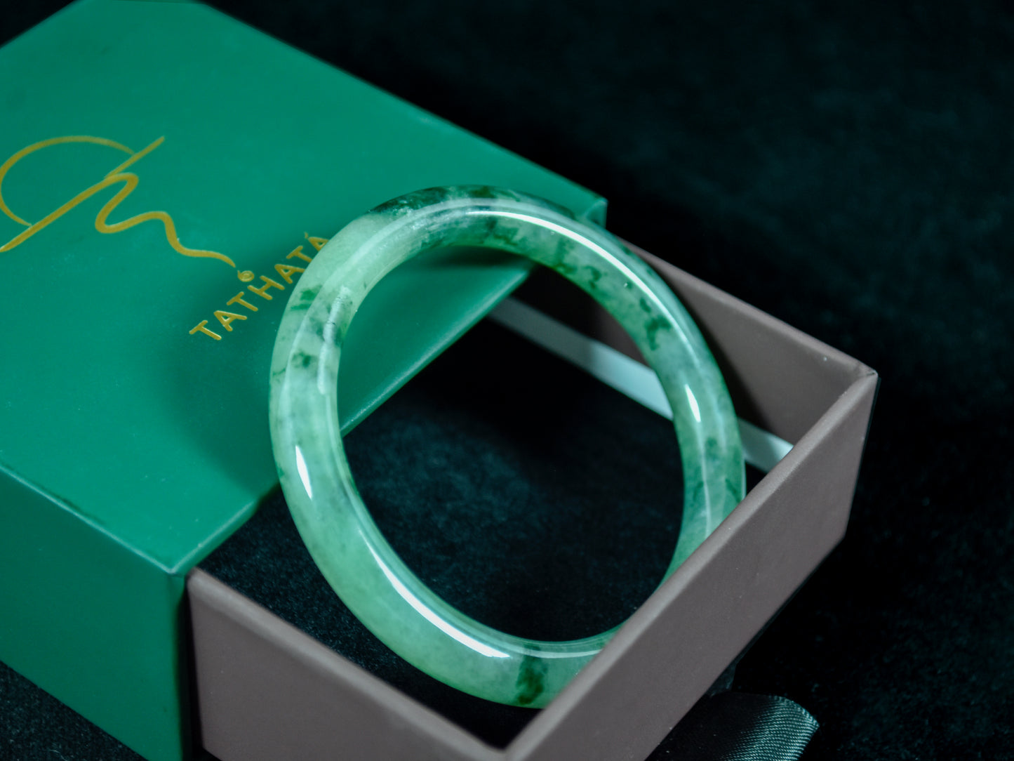 Still Waters · Emerald Veil Bangle