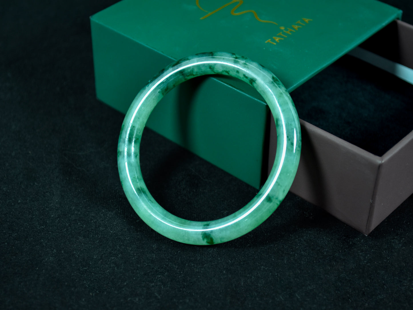 Still Waters · Emerald Veil Bangle
