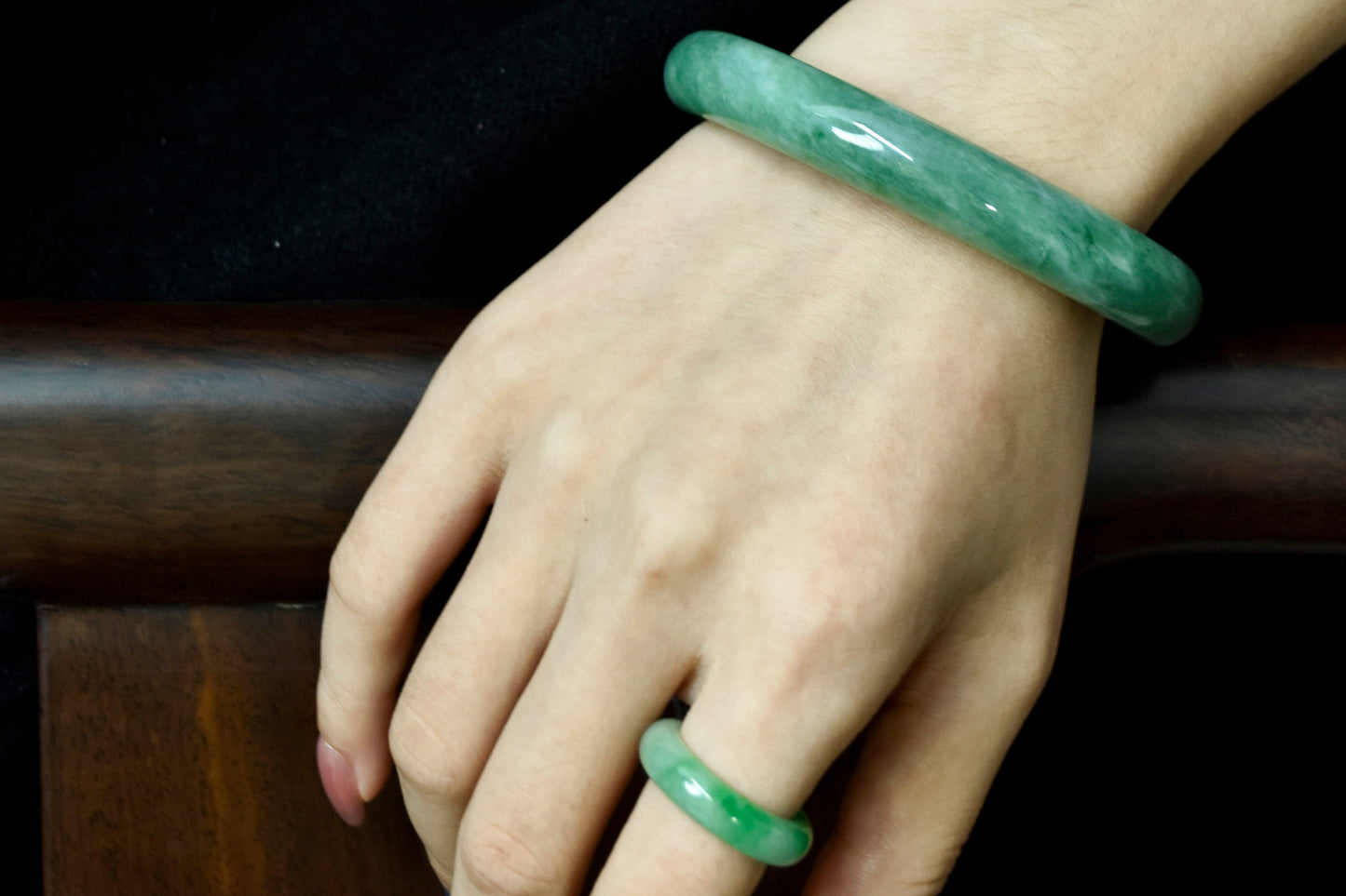 jadeite with ring