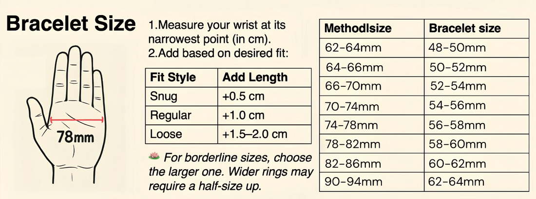 How to Measure Your Bangle and Ring Size at Home