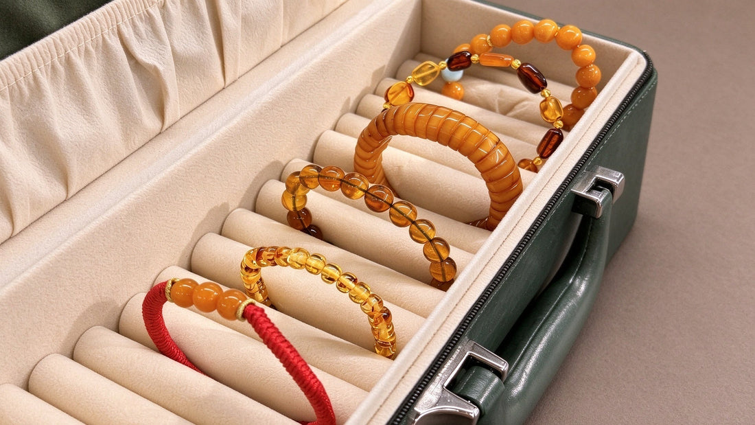Amber Stone: Benefits & How to Wear It With Jade Jewelry