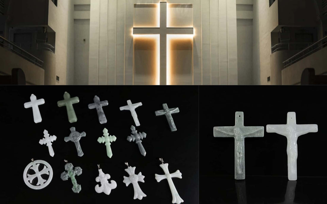 Jade Cross Pendant Collection: A Fusion of Eastern Serenity and Eternal Faith