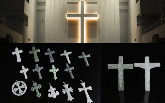 Jade Cross Pendant Collection: A Fusion of Eastern Serenity and Eternal Faith