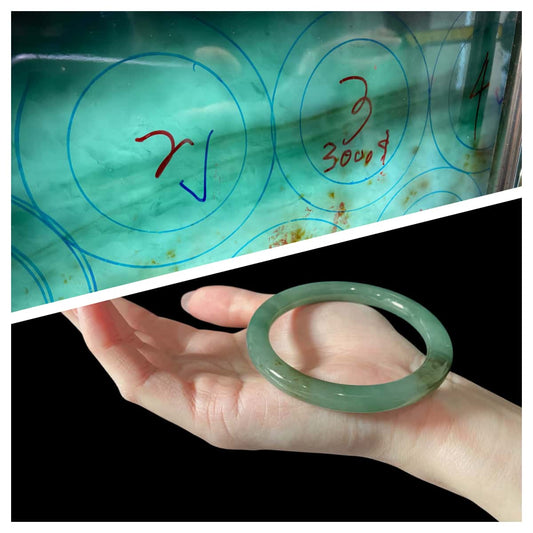 One Bangle Forged by Craftsmanship: Unveiling the Birth Journey of Jadeite Bangles