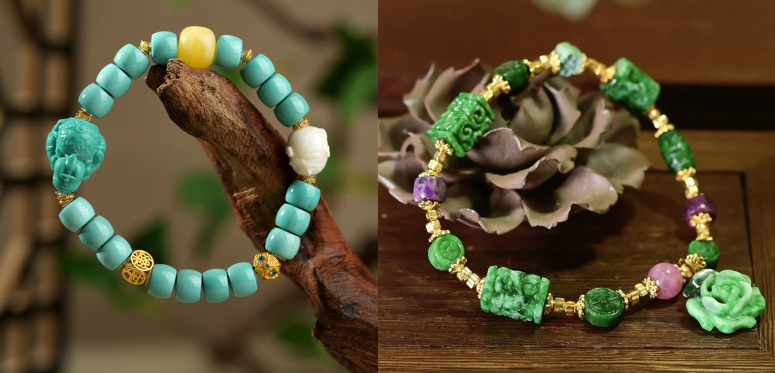 Turquoise vs. Jadeite: A Refined Comparison
