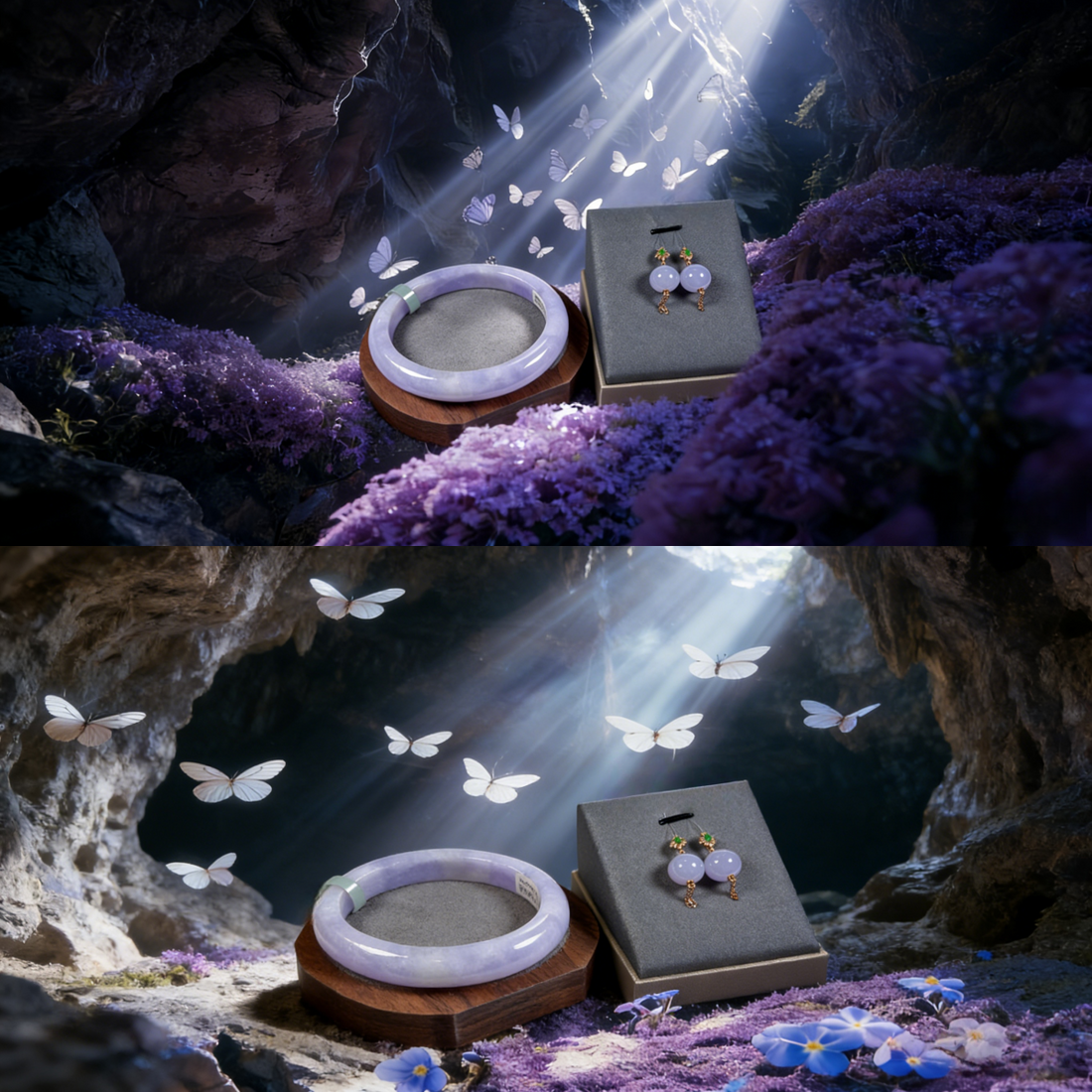 Violet Wing: The Jadeite Collection That Carries a Wish