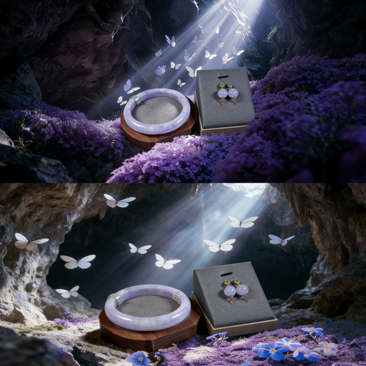 Violet Wing: The Jadeite Collection That Carries a Wish