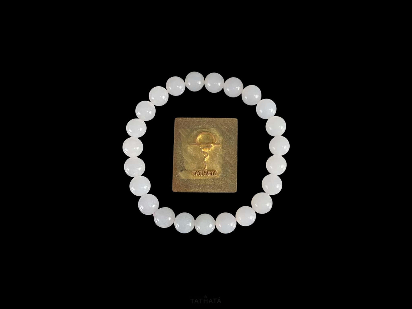 Milky Frost Mist Luminance · Nature Burmese Jadeite Bracelet