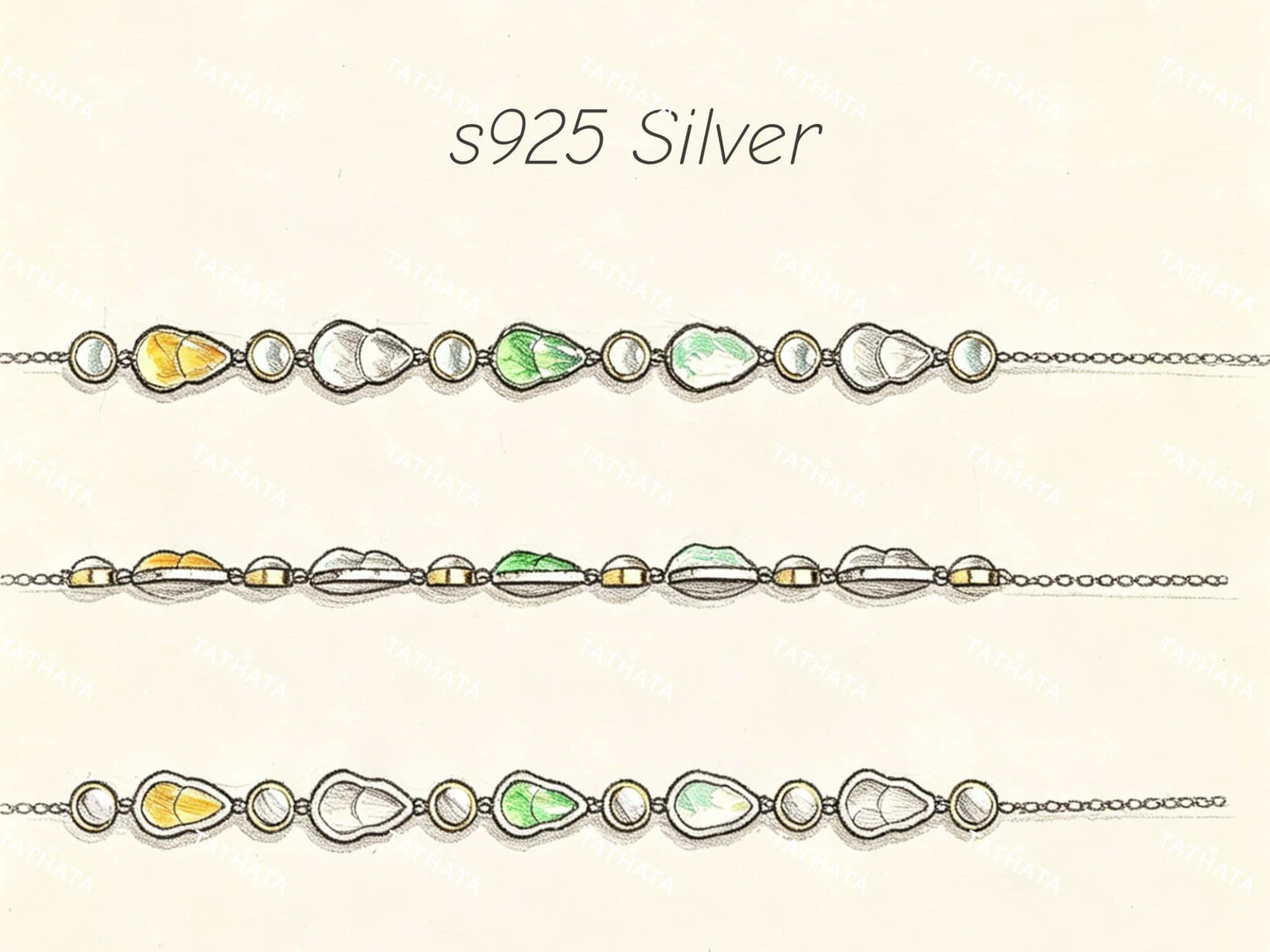 Pastel Aurora Gourd · Nature Burmese Jadeite Bracelet