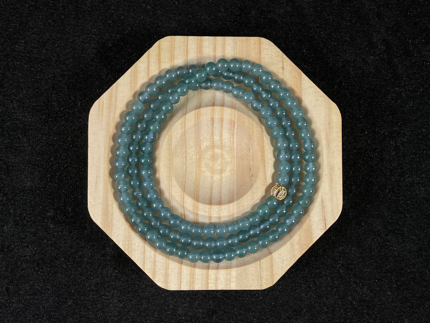 Icy Color Shift Rebirth Energy Talisman Rare Jade Bracelet · Blue Guatemala Bracelet