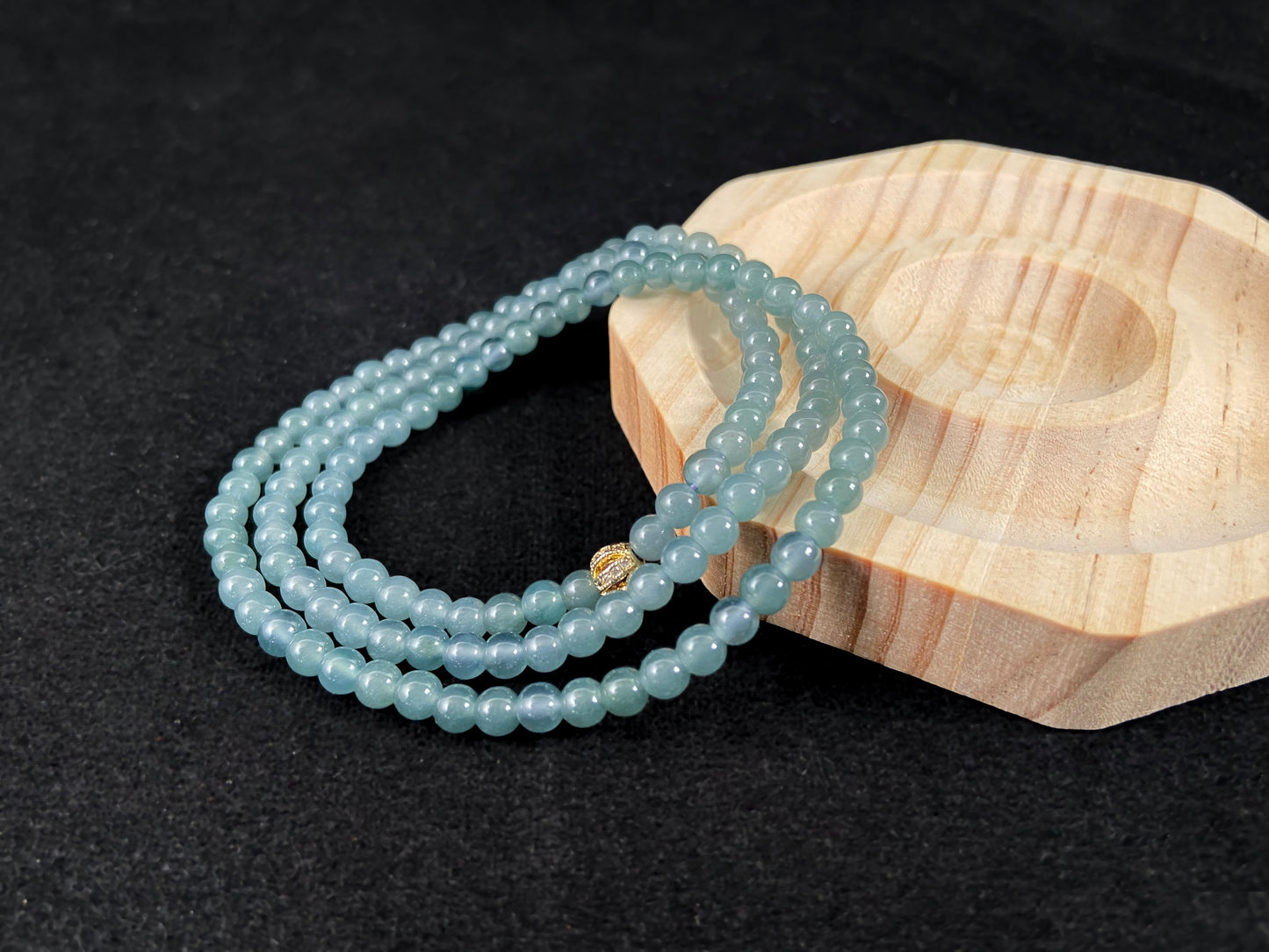Icy Color Shift Rebirth Energy Talisman Rare Jade Bracelet · Blue Guatemala Bracelet