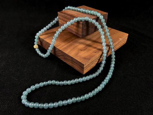 Icy Color Shift Rebirth Energy Talisman Rare Jade Bracelet · Blue Guatemala Bracelet