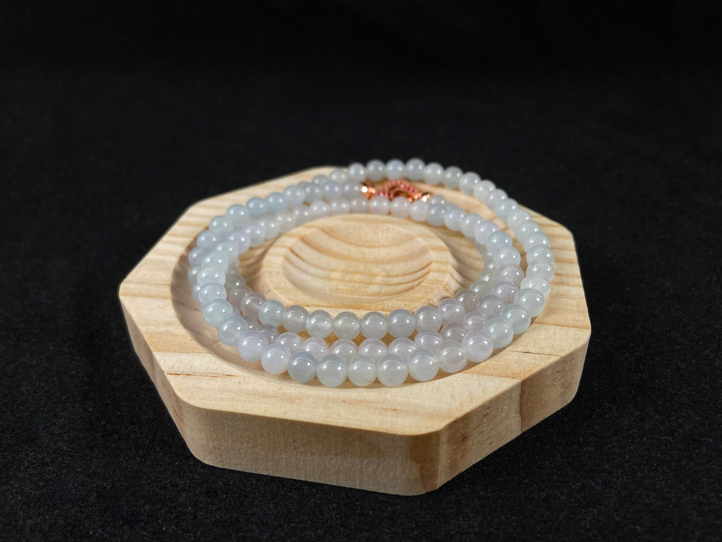 Galaxy Light Ice White Jade Beads