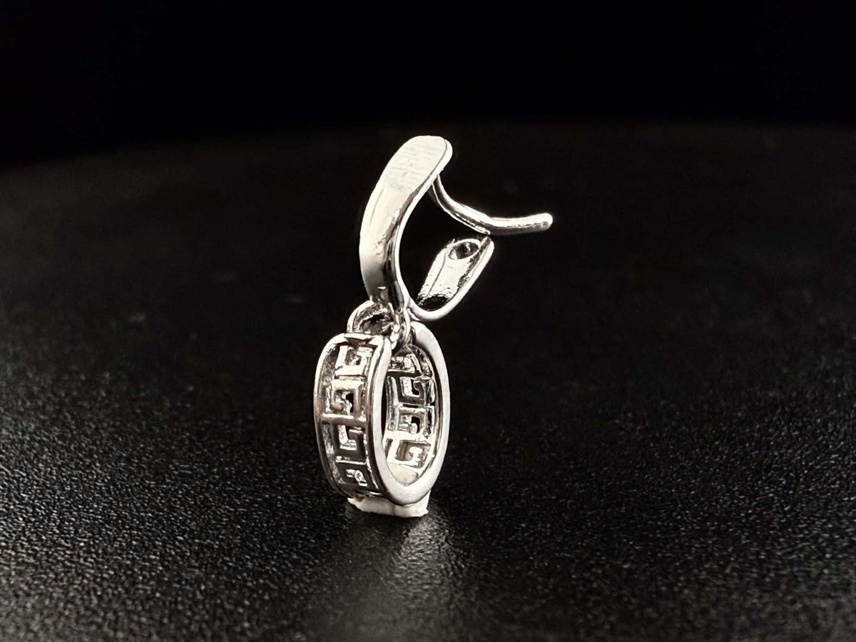 S925 Silver Pendant Bail (Sliver)