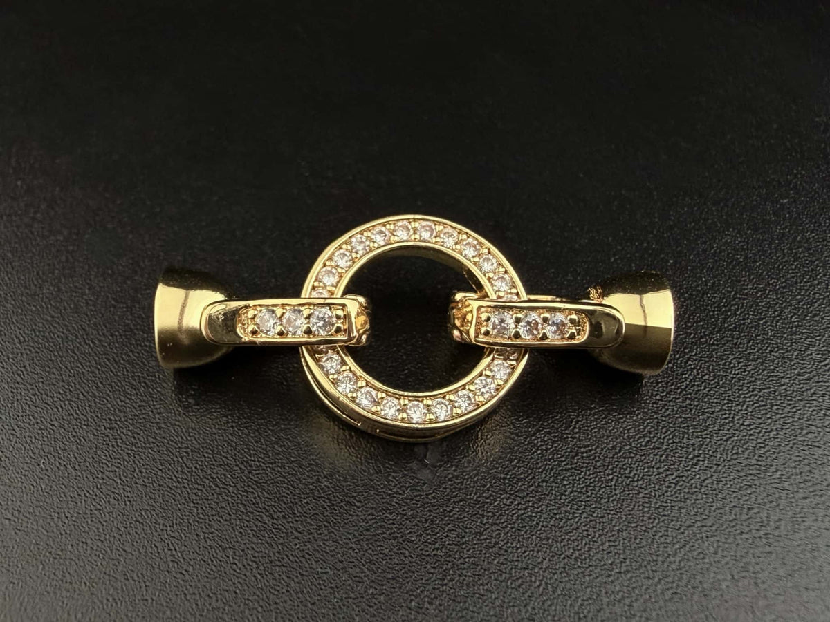 Alloy Clasp for Bracelet / Necklace (Gold)
