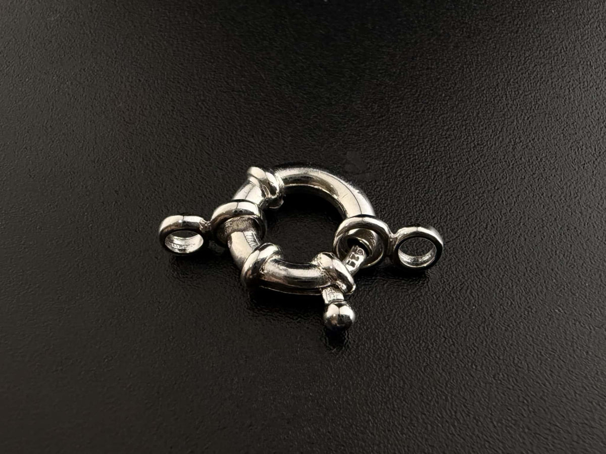 S925 Silver Bracelet / Necklace Clasp Style1 (Sliver)