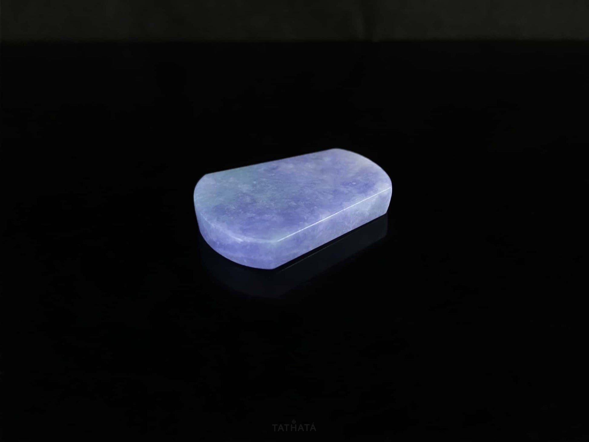 Dreamy Eggplant Purple · Nature Burmese Loose Jadeite