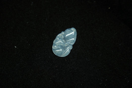 Mystic Tails · Nine-Tailed Fox Jadeite Pendant