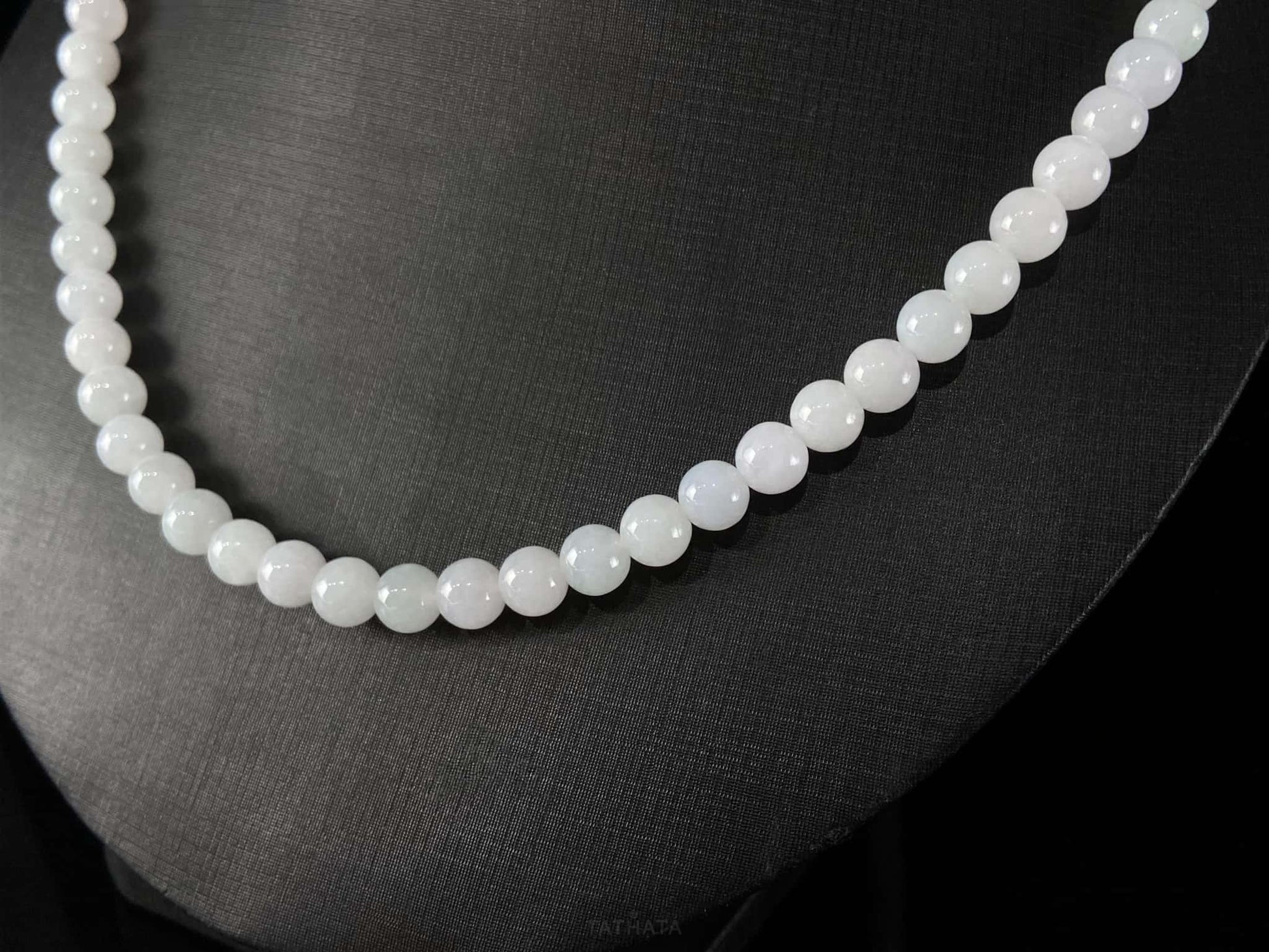 Whispering Mint‑Hue Aura · Nature Burmese Jadeite Bracelet