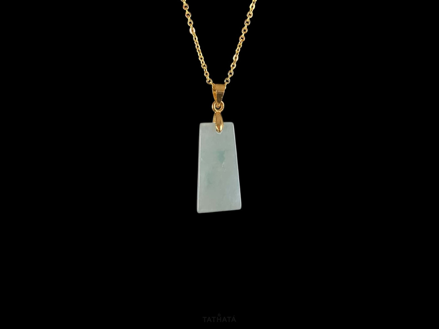 Buyer Favorite 👍 Pale Green Ice Mist · Nature Guatemalan Jadeite Pendant
