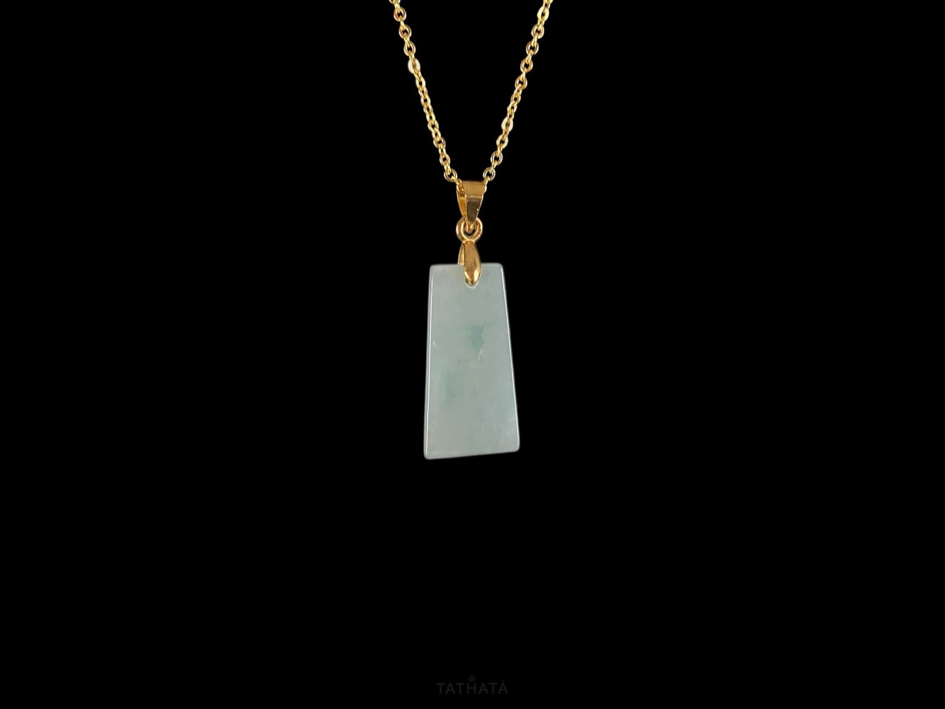 Buyer Favorite 👍 Pale Green Ice Mist · Nature Guatemalan Jadeite Pendant