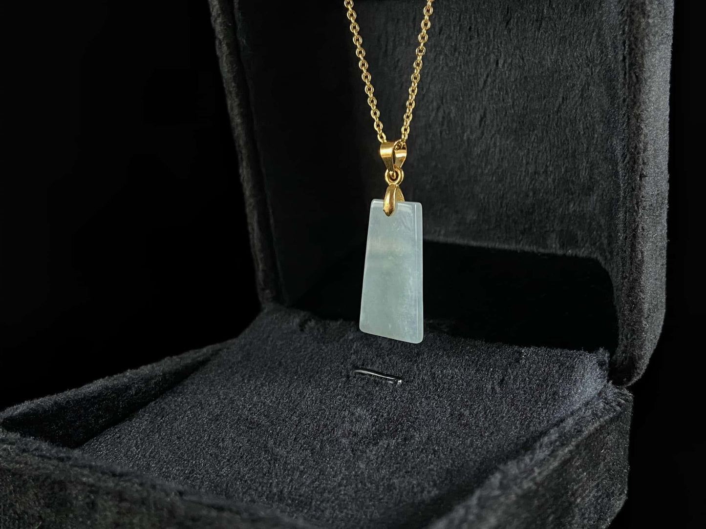 Buyer Favorite 👍 Pale Green Ice Mist · Nature Guatemalan Jadeite Pendant
