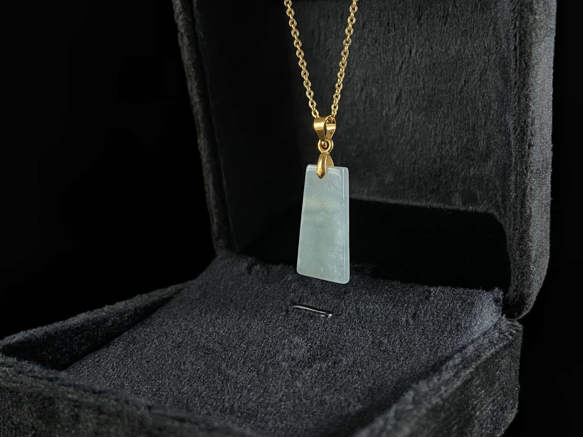 Buyer Favorite 👍 Pale Green Ice Mist · Nature Guatemalan Jadeite Pendant