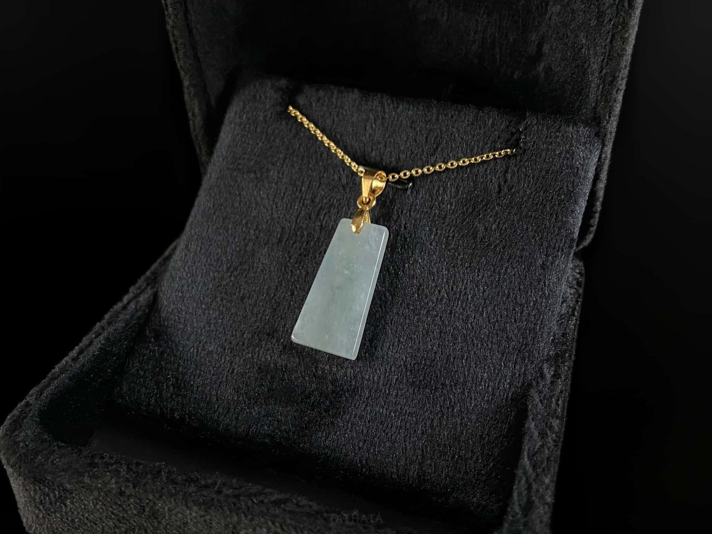 Buyer Favorite 👍 Pale Green Ice Mist · Nature Guatemalan Jadeite Pendant