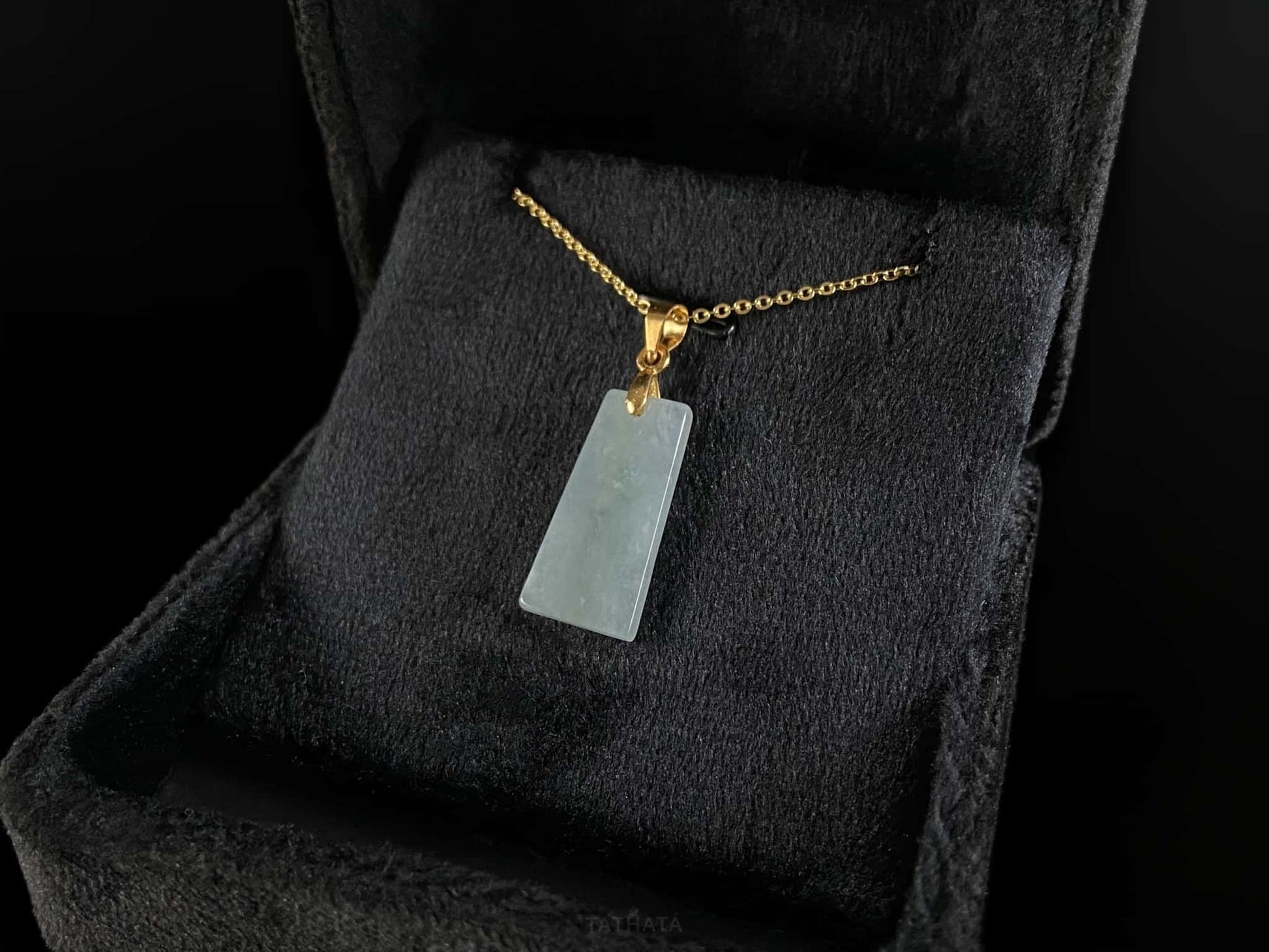 Buyer Favorite 👍 Pale Green Ice Mist · Nature Guatemalan Jadeite Pendant