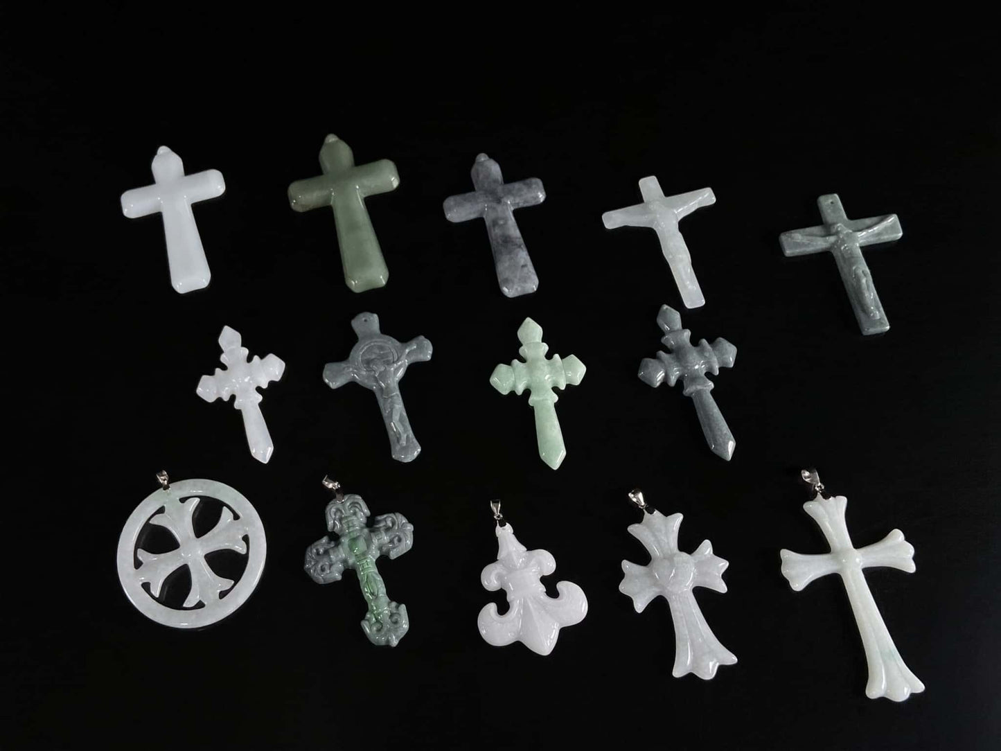 Cross Collection · Natural Burmese Jadeite Pendant