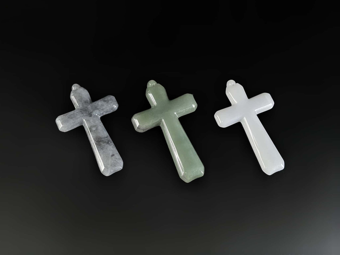 Cross Collection · Natural Burmese Jadeite Pendant